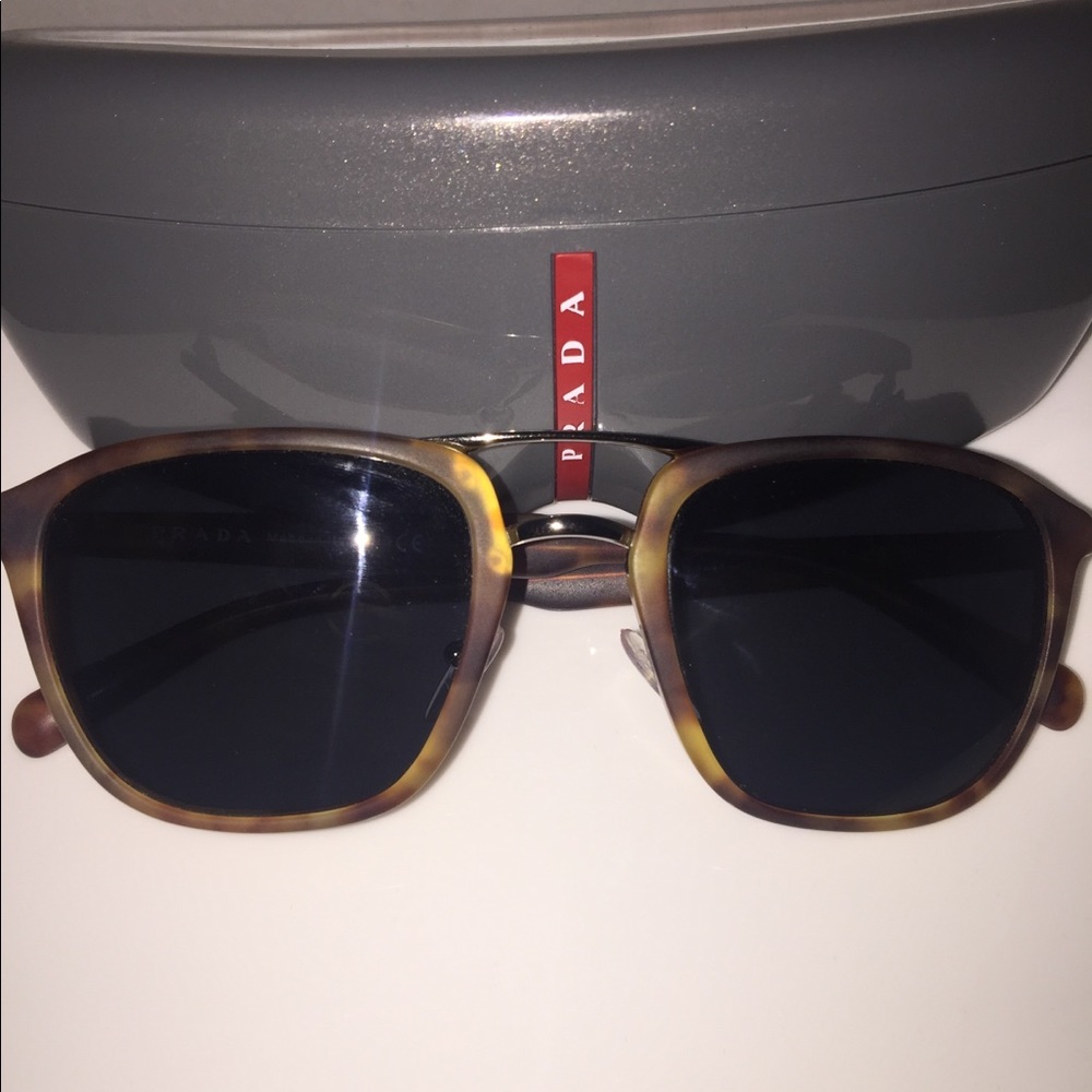 Prada Sunglasses, 12T 54-22 HAJ-2K1 145 3N